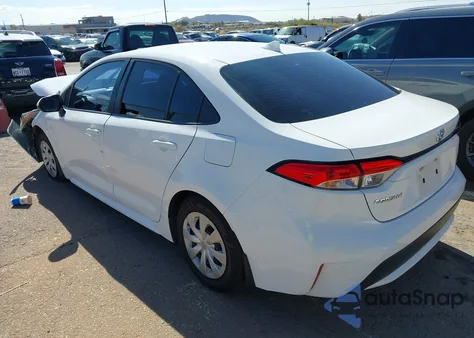 2020 Toyota Corolla L z USA, uszkodzony, nr VIN 5YFDPRAE3LP062692